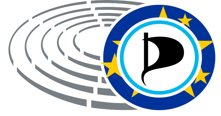 Symbol Europäische Piraten im Europäischen Parlament